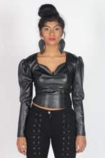 Giselle Leather Top